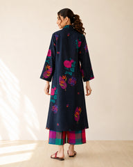 Potpourri Black Premium Cotton Kurti Set for Women