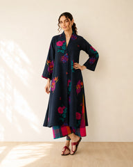 Potpourri Black Premium Cotton Kurti Set for Women